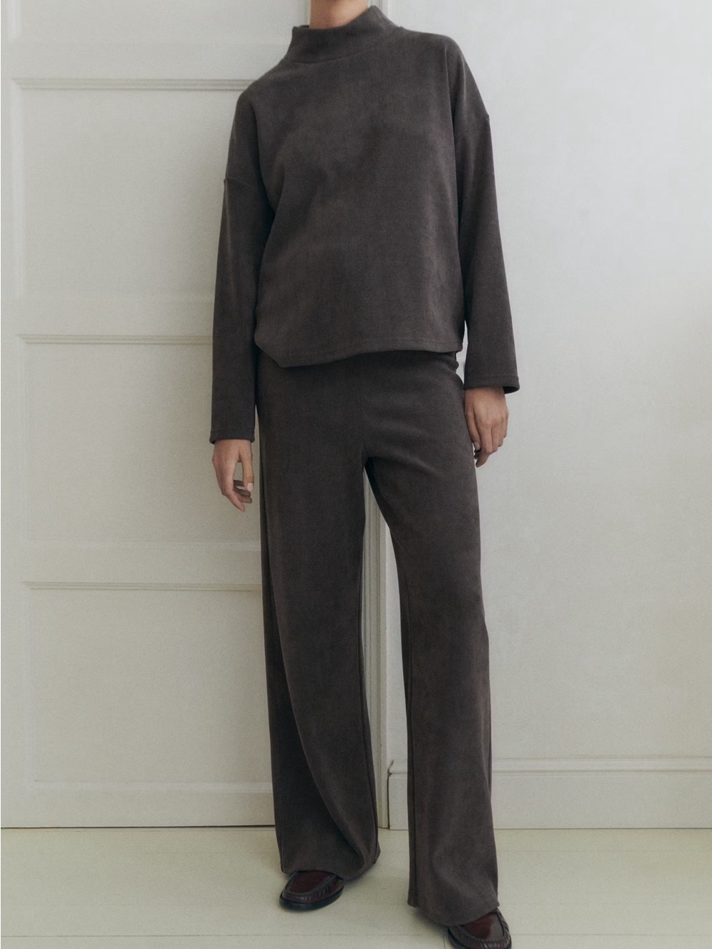Mango corduroy maternity pants